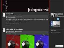 Tablet Screenshot of javiergarciarosell.wordpress.com