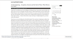 Desktop Screenshot of lerepertoire.wordpress.com