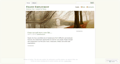 Desktop Screenshot of felonyemployment.wordpress.com