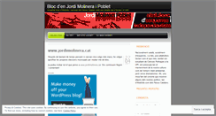 Desktop Screenshot of jordimolinera.wordpress.com