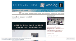 Desktop Screenshot of eelkovaniersel.wordpress.com