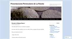 Desktop Screenshot of cocinadelapamela.wordpress.com