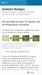 Mobile Screenshot of antonionarejos.wordpress.com