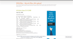 Desktop Screenshot of dvbfiles.wordpress.com