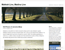 Tablet Screenshot of myheartmakkah.wordpress.com