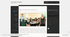 Desktop Screenshot of fakeinfactory.wordpress.com