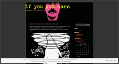 Desktop Screenshot of ifyougotears.wordpress.com
