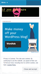 Mobile Screenshot of ifyougotears.wordpress.com