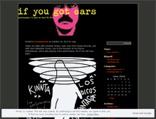 Tablet Screenshot of ifyougotears.wordpress.com
