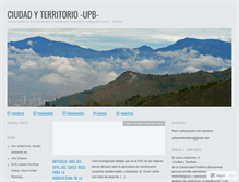 Tablet Screenshot of ciudadyterritorio.wordpress.com