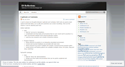 Desktop Screenshot of idreflections.wordpress.com