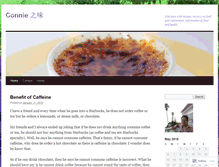 Tablet Screenshot of conniekitchen.wordpress.com