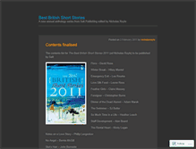 Tablet Screenshot of bestshortstories.wordpress.com