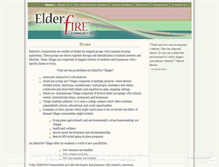 Tablet Screenshot of elderfire.wordpress.com