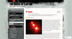 Desktop Screenshot of 0300magic.wordpress.com