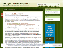 Tablet Screenshot of gynocratesattaquent.wordpress.com