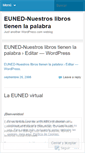 Mobile Screenshot of euned.wordpress.com