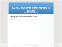 Tablet Screenshot of euned.wordpress.com