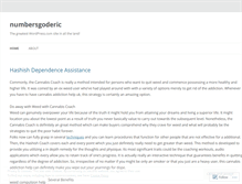 Tablet Screenshot of numbersgoderic.wordpress.com