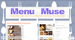 Desktop Screenshot of menumuse.wordpress.com