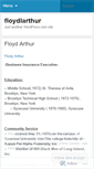 Mobile Screenshot of floydlarthur.wordpress.com
