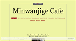 Desktop Screenshot of minwanjigecafe.wordpress.com