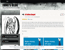 Tablet Screenshot of longlivetheflock.wordpress.com