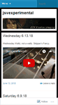 Mobile Screenshot of jsvexperimental.wordpress.com