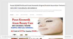 Desktop Screenshot of pemborongprodukkecantikanterkiniarumbeautycare.wordpress.com