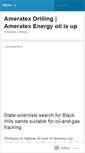 Mobile Screenshot of ameratexdrilling.wordpress.com
