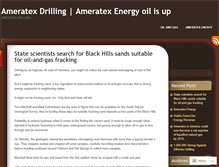 Tablet Screenshot of ameratexdrilling.wordpress.com