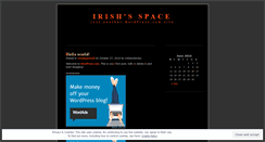 Desktop Screenshot of irishmckinney.wordpress.com