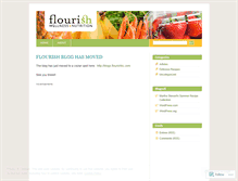 Tablet Screenshot of flourishbc.wordpress.com