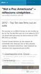 Mobile Screenshot of notapaxamericana.wordpress.com