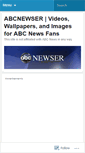 Mobile Screenshot of abcnewser.wordpress.com