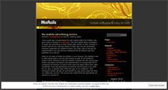 Desktop Screenshot of morails.wordpress.com