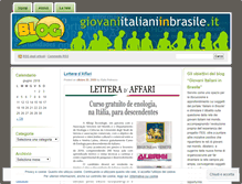 Tablet Screenshot of giovaniitalianiinbrasile.wordpress.com