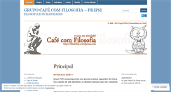 Desktop Screenshot of filosofojr.wordpress.com