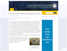 Tablet Screenshot of davidrankinwatercolors.wordpress.com