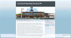 Desktop Screenshot of docfordsfortmyersbeach.wordpress.com