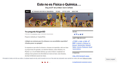 Desktop Screenshot of estonoesfisicaoquimica.wordpress.com