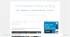 Desktop Screenshot of nikkipalmer.wordpress.com