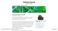 Desktop Screenshot of katharineherrup.wordpress.com