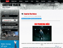 Tablet Screenshot of cleitonfrack.wordpress.com