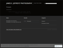 Tablet Screenshot of jamesjeffreys.wordpress.com