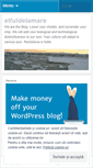 Mobile Screenshot of elfuldelamare.wordpress.com