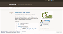 Desktop Screenshot of guavabox.wordpress.com