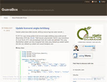 Tablet Screenshot of guavabox.wordpress.com
