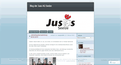 Desktop Screenshot of jusosseelze.wordpress.com