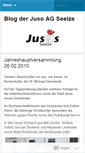 Mobile Screenshot of jusosseelze.wordpress.com